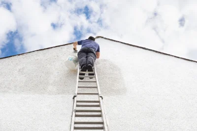 Peinture extérieure à Curemonte — façades et ravalement